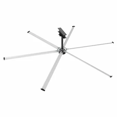 Ventilatore da soffitto industriale HVLS con manutenzione gratuita